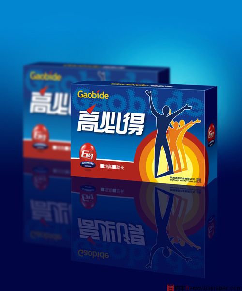 保健品，药品包装盒设计欣赏