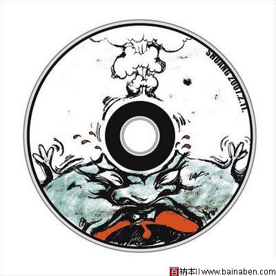 CD盘面设计