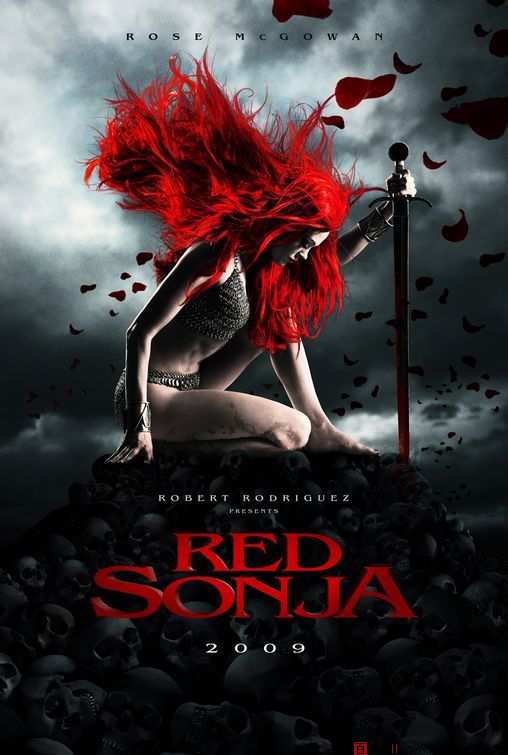 2009电影《Red Sonja》海报欣赏