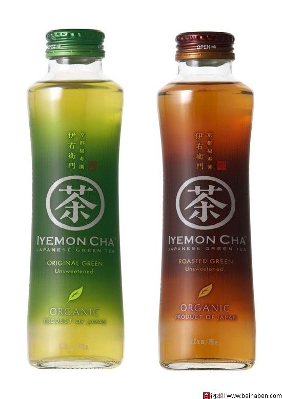 Iyemon Cha - Original Green Tea, Roasted Green Tea-百衲本视觉
