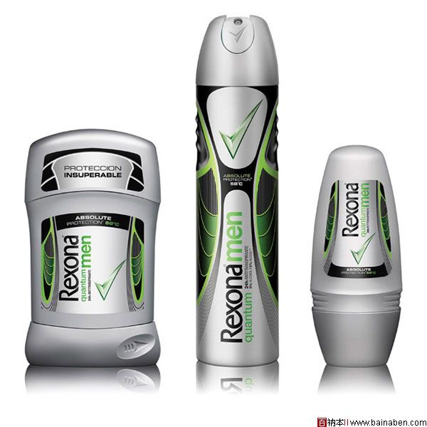 Rexona - Antiperspirant deodorant for men（男子止汗除臭剂） -百衲本视觉