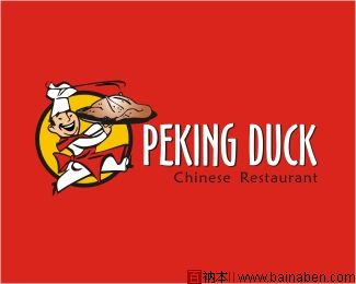 Peking Duck logo-百衲本标志设计欣赏