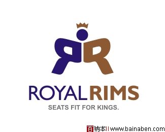 Royal Rims logo-百衲本标志设计欣赏