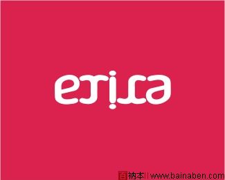 erica logo-百衲本标志设计欣赏