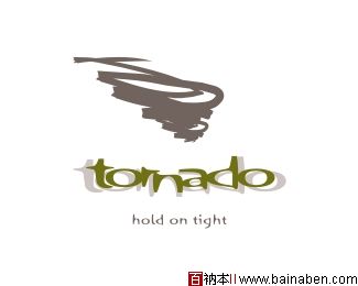 Tornado logo-百衲本标志设计欣赏