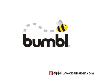 bumbl logo-百衲本标志设计欣赏