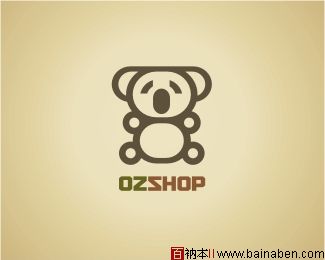 Oz Shop logo-百衲本标志设计欣赏