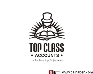 Top Class Accounts logo-百衲本标志设计欣赏