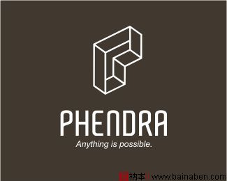 Phendra v1 logo-百衲本标志设计欣赏