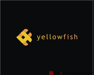 yellowfish logo-百衲本标志设计欣赏
