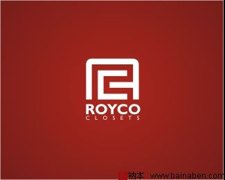 Royco Closets logo-百衲本标志设计欣赏