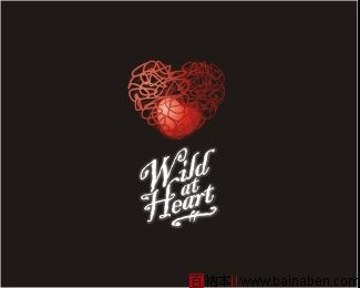 Wild at Heart logo-百衲本标志设计欣赏