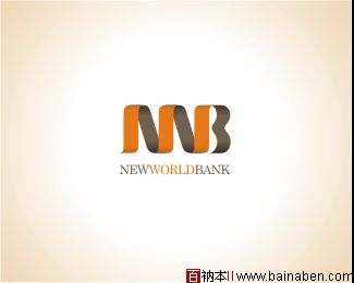 New World Bank logo-百衲本标志设计欣赏