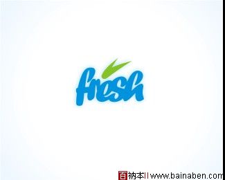 fresh logo-百衲本标志设计欣赏