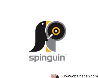 spinguin logo-百衲本视觉