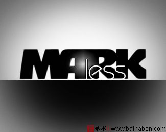 MARKless logo-百衲本视觉