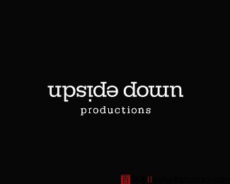 upside down productions logo-百衲本视觉