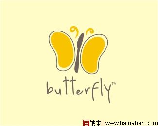 butterfly's logo-百衲本视觉