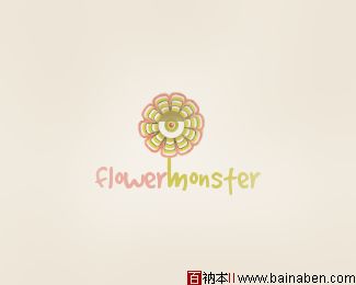flowermonster's logo-百衲本视觉