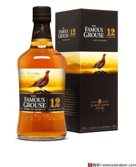 The famous grouse 包装欣赏pearlfisher 作品-百衲本视觉