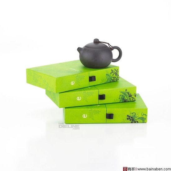绿色风格茶叶(Emeyu Tea)包装设计欣赏