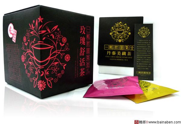 Chinese tea packs by Bonanza
