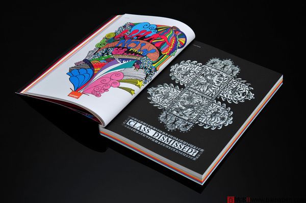 Townsend书籍杂志版面设计欣赏-百衲本视觉