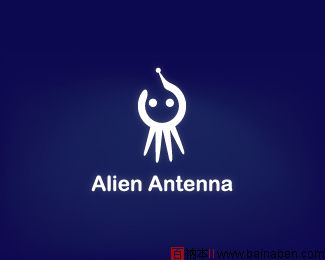 Alien Antenna :) logo -bainaben