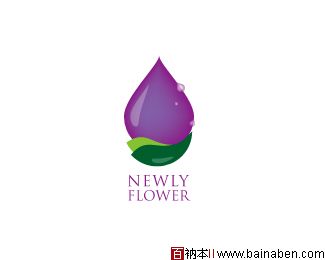 Newly Flower logo -bainaben