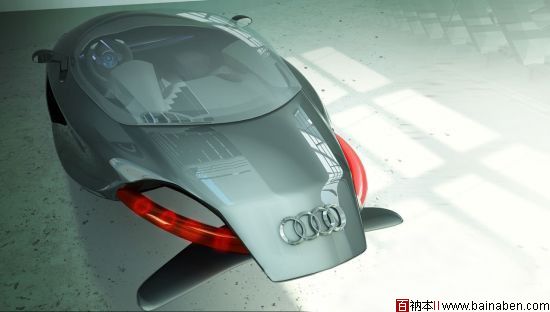百衲本视觉鲨鱼造型的奥迪未来概念车Audi Shark 百衲本视觉
