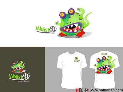 Welistyou-monster1‘logo-mydandong-百衲本视觉