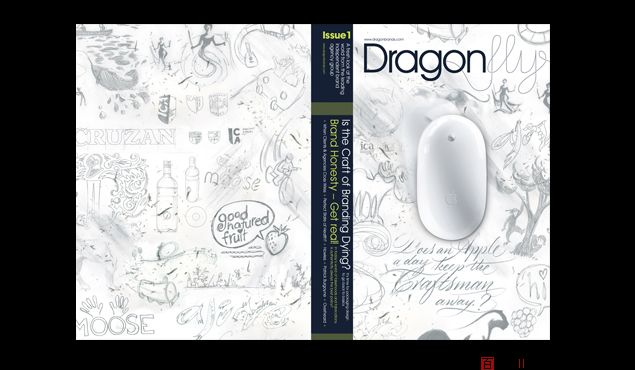 设计类杂志Dragonfly时尚版面设计-百衲本视觉