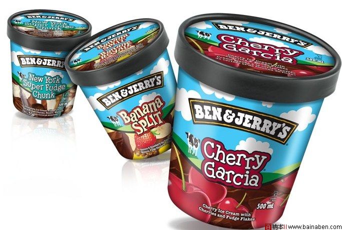 ben&jerry's 包装