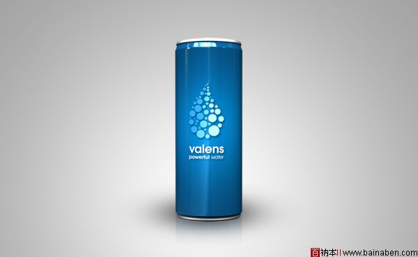 Valens能量饮料 包装设计-百衲本视觉