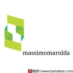 massimomarolda 折纸风格标志设计-百衲本