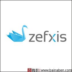 zefxis折纸风格标志设计-百衲本