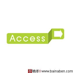 access折纸风格标志设计-百衲本