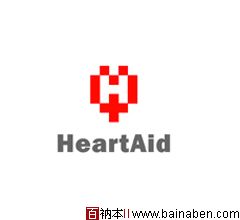 Heart Aid Logo-百衲本