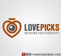 Love Picks Logo-百衲本