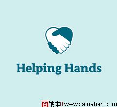 Helping Hands Logo-百衲本