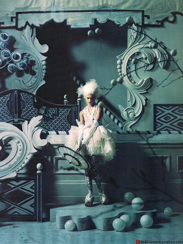 Vogue UK 2010年3月大片：China White-百衲本