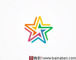 50款非常酷的以星形为题材的标志欣赏 