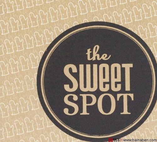 咖啡色糕点店The Sweet Spot品牌VI设计-百衲本