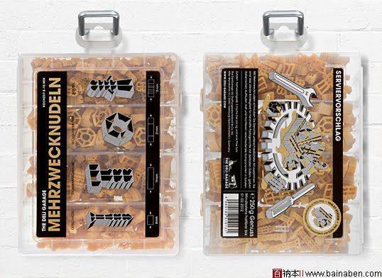 几款漂亮的国外食品包装设计欣赏
