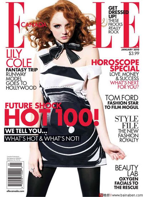 Elle Magazine cover