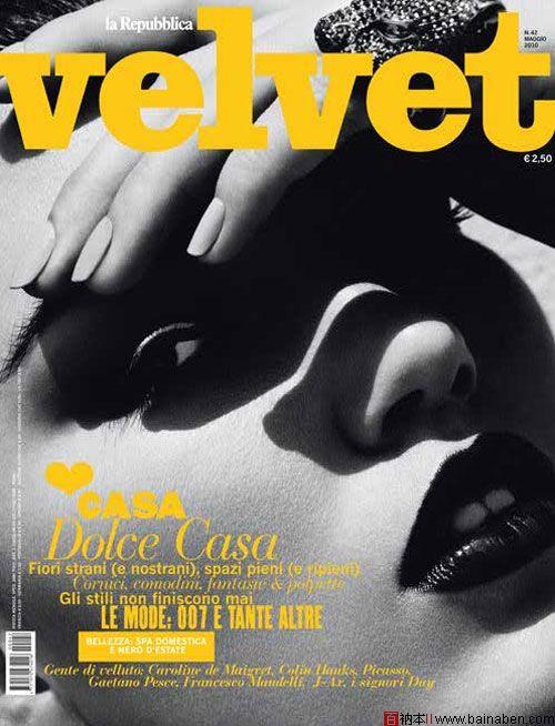 Velvet Magazine cover