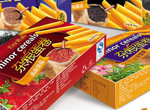 某饼干外包装设计欣赏