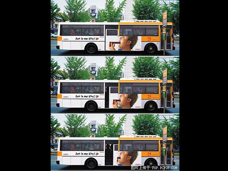 创意公交广告设计欣赏