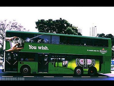 创意公交广告设计欣赏