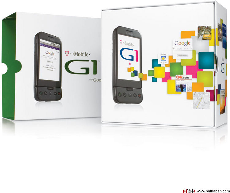 手机T-Mobile G1包装-百衲本
